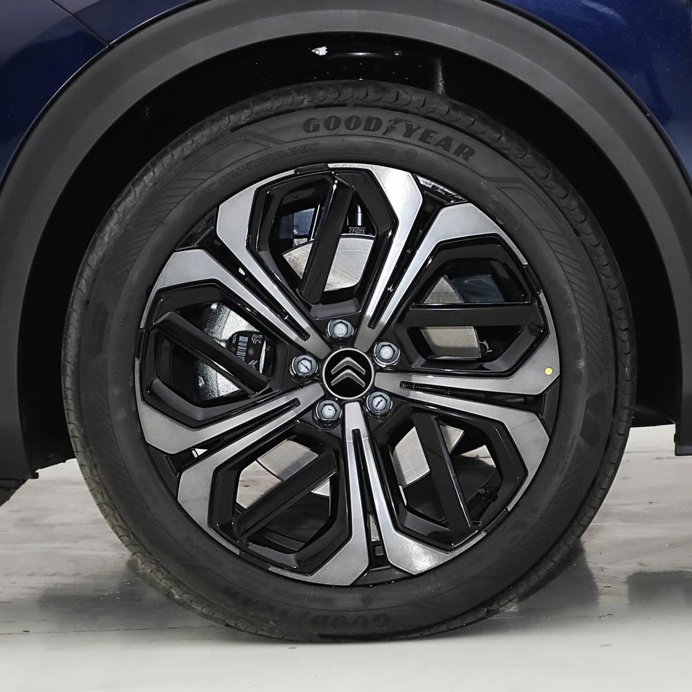 4 vnt. Automobilio ratų centrinės gaubteliai, ratlankių gaubteliai, dangteliai su emblema Citroen C5 X AIRCROSS C3 C4 C2 Berlingo Jumper Dispatch ami C4L