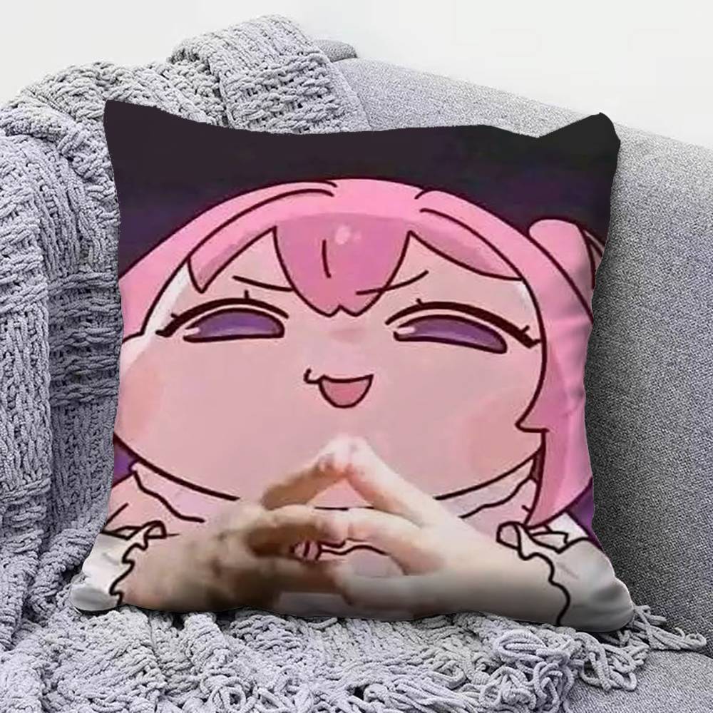Doro Cute Memes Pillow Covers, Home Sofa Cushion Covers And Aecorative Custom