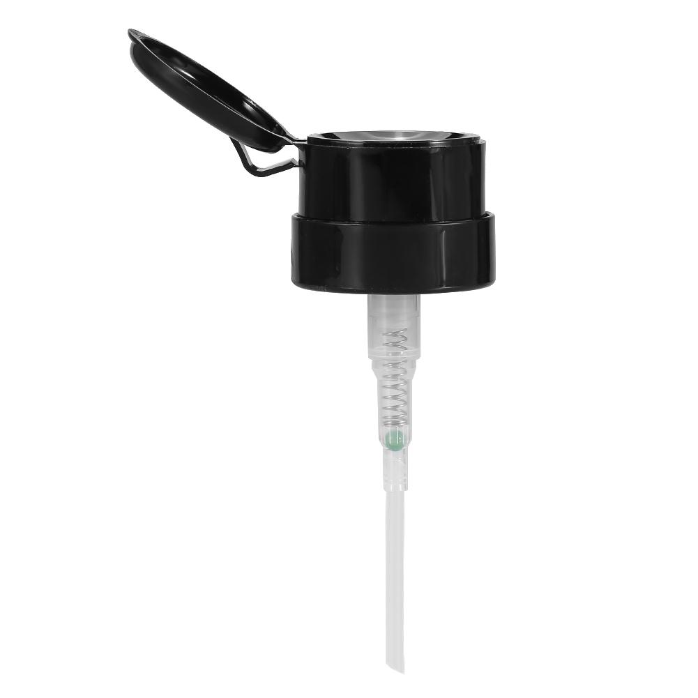 2Colors 230ML Plastic Nail Art Polish Remover Liquid Alcohol Pump Dispenser Empty Bottle