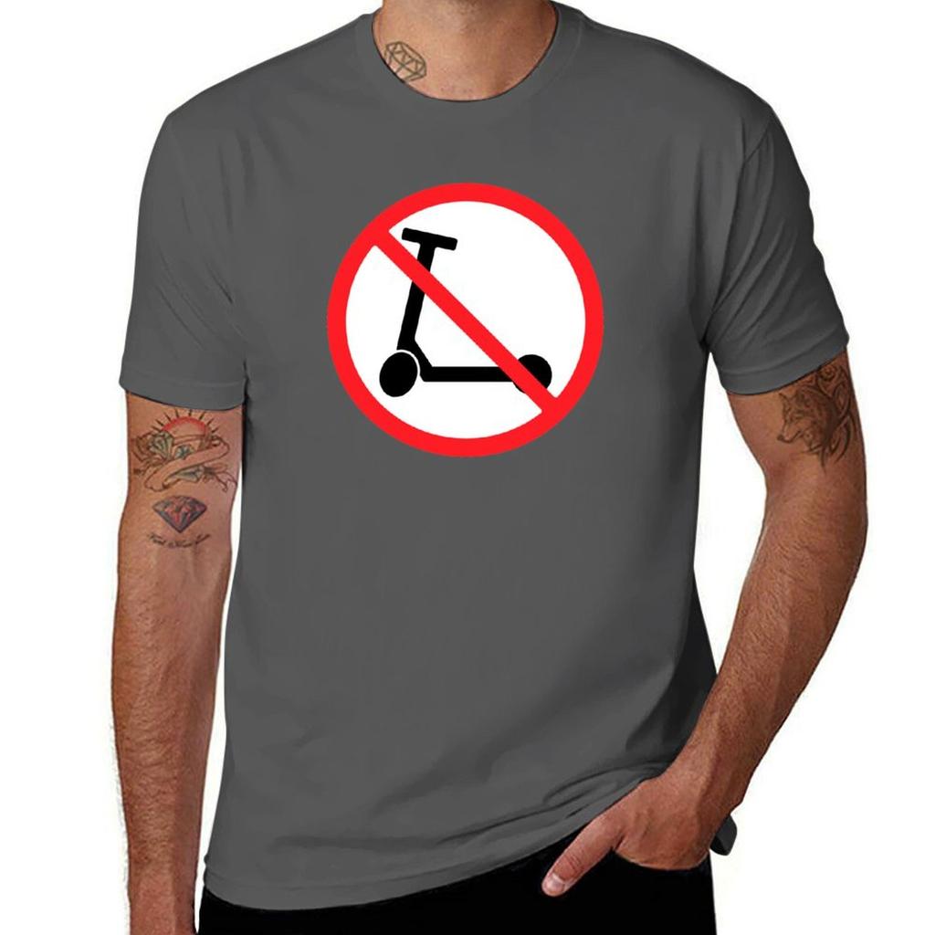 No Scooters Tshirt Casual All Match Tee Shirt For Unisex
