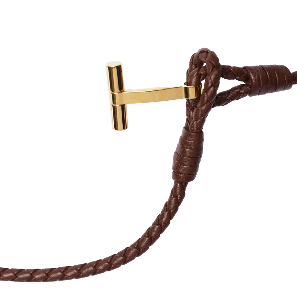 Tom Ford Men's Leather Braided Bracelet