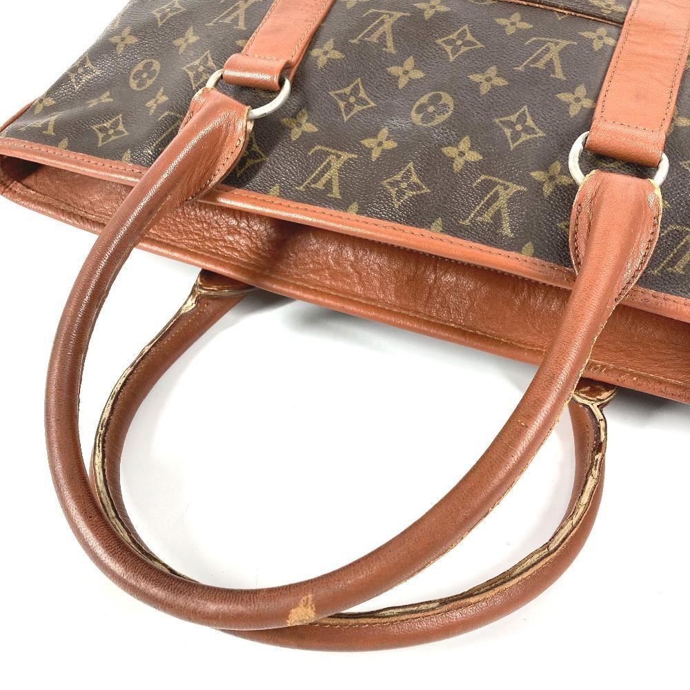 Louis Vuitton M42425 Monogram Weekend PM Tote Bag Shoulder Bag Brown