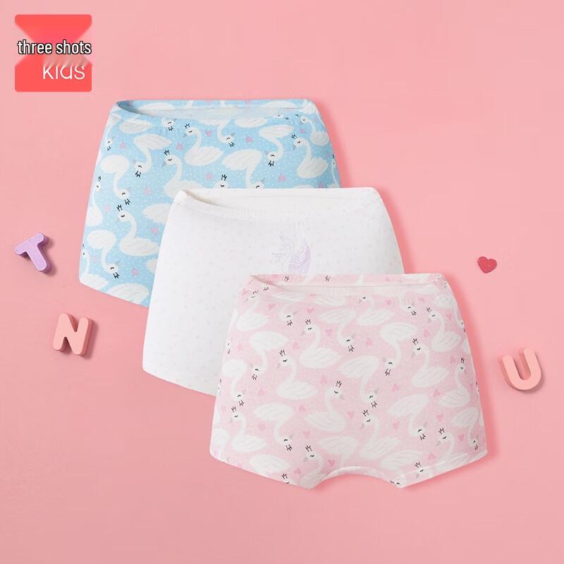 Baleno Kids Modal Girls Boxer Briefs (3-Pack) 170