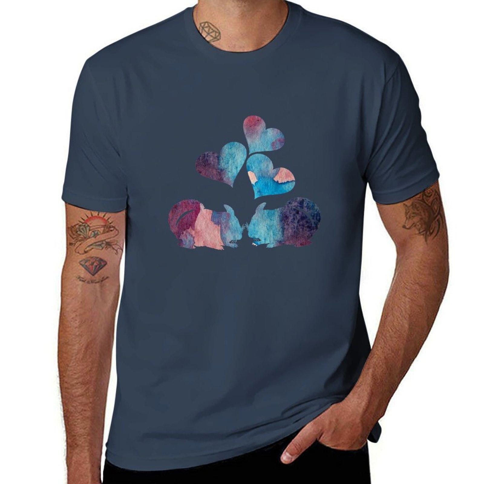 Chinchilla Love Art Tshirt Holiday Outdoor Tshirt S