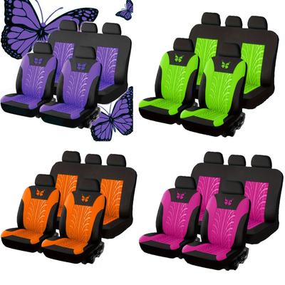 Four-piece Universal Car Seat Cover, Embroidered Car Seat Protector, Car Interior Accessories, And Stylish Car Seat Cover