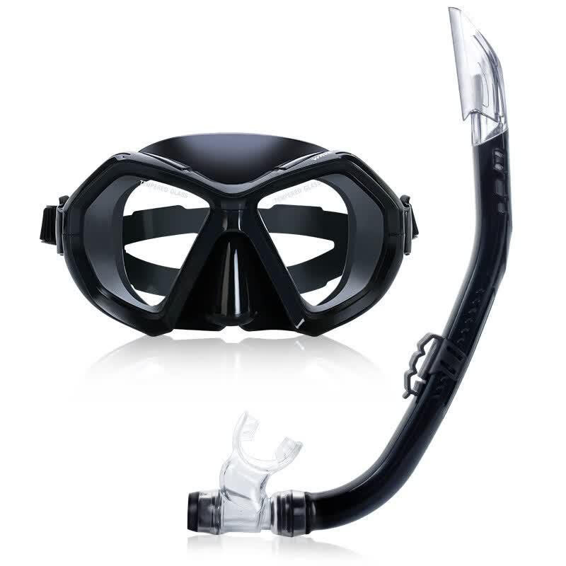 OLOEY Large Frame Diving Mask & Snorkel Set