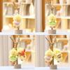 Annoying Funny Duck Keychain Cute Cartoon Girl Backpack Hanging Plush Dolls