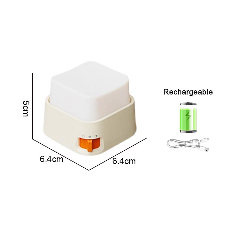 

Светодиодные ночники Прикроватная лампа для стола Украшение комнаты Перезаряжаемая через USB Светодиодная лампа Декор Праздник Детская спальня на день рождения подарок белый