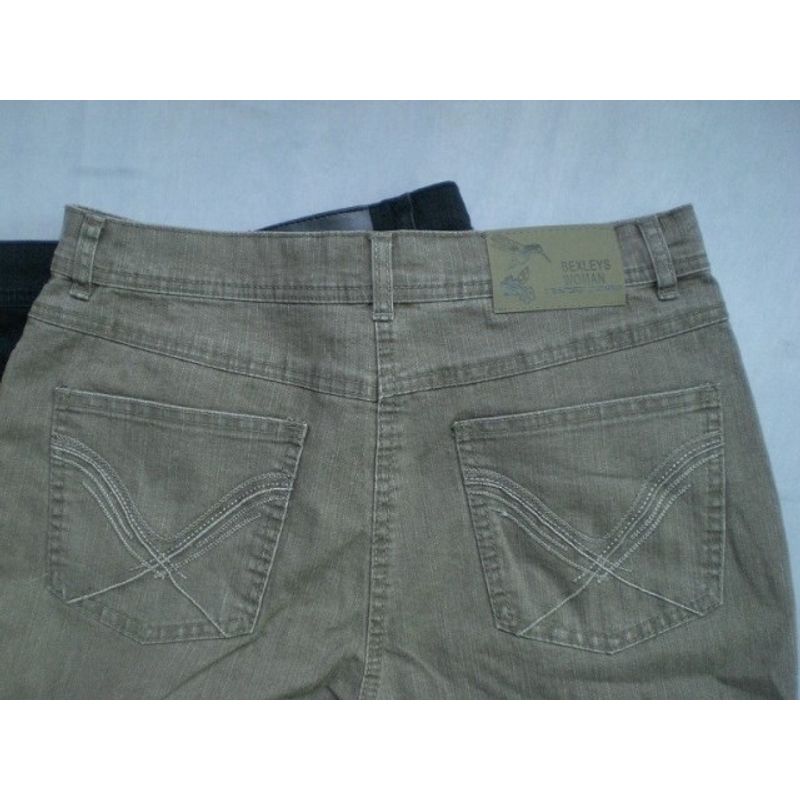 

New Arrival Spring & Fall plus Size Women s Clothing High Waist Straight-leg Denim Casual Loose Pants Waist 74-112 Camel color 21 yards