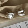 Wide Band Geometric Double Layer Open Ring for Women - Trendy Stackable Fashion Accessory