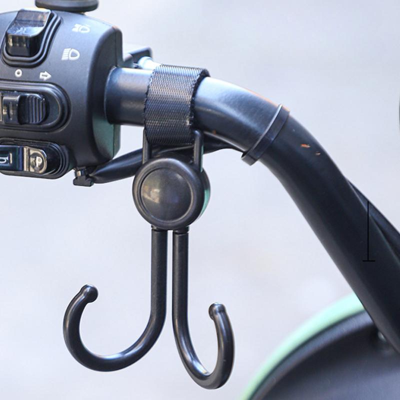 1 PairElectric Bicycle Hook Strong Load-bearing Suspension Artifact Stroller Stroller Trailer Hook Universal Hook
