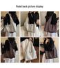 Women's Retro Korean Style Large Capacity PU Tote Bag for Versatile Use