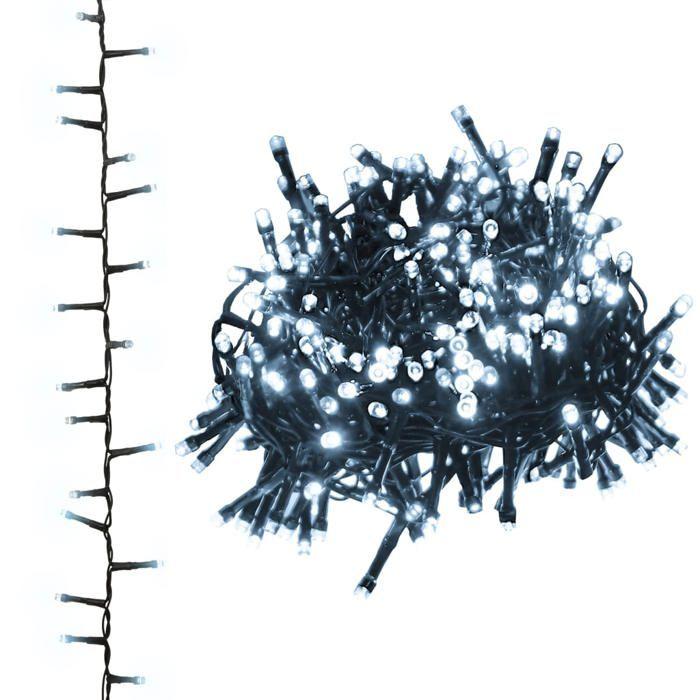 VidaXL Guirlande à LED Compacte avec 3000 LED Décoration de Noël Ornement de Vacances Décoration de Fête Intérieur Blanc 343270