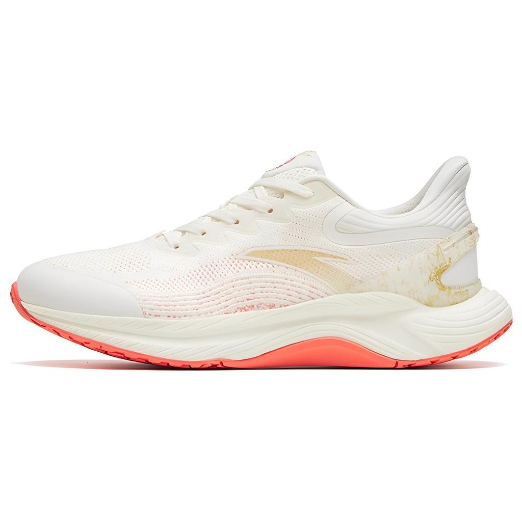 New Anta Gen 3.0 Cushioned Slip Resistant Abrasion Resistant Low Top Running Shoes Men's White Red 112315586-12