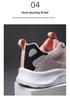 Women's Flyknit Breathable Sports Shoes - 2026 Spring/Autumn Soft Sole, Lightweight Running