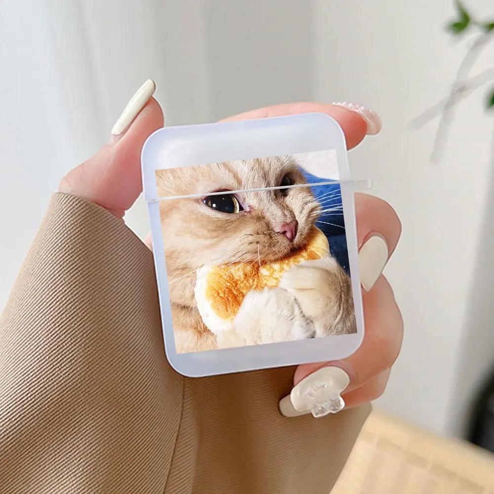 Fundas Funny Cats Dog Couples Earphone Case for Airpods Pro 2 1 Clear Soft Matte Headphones for Airpods 3 Animal Customize Cover