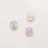 DIY Pearl S925 Silver Stud Earrings with Silicone Earplugs