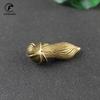 Antique Bronze Lotus Carp Desktop Decorations Incense Burner Vintage Copper Zen Tea Table Ornament Home Decor Crafts Accessories