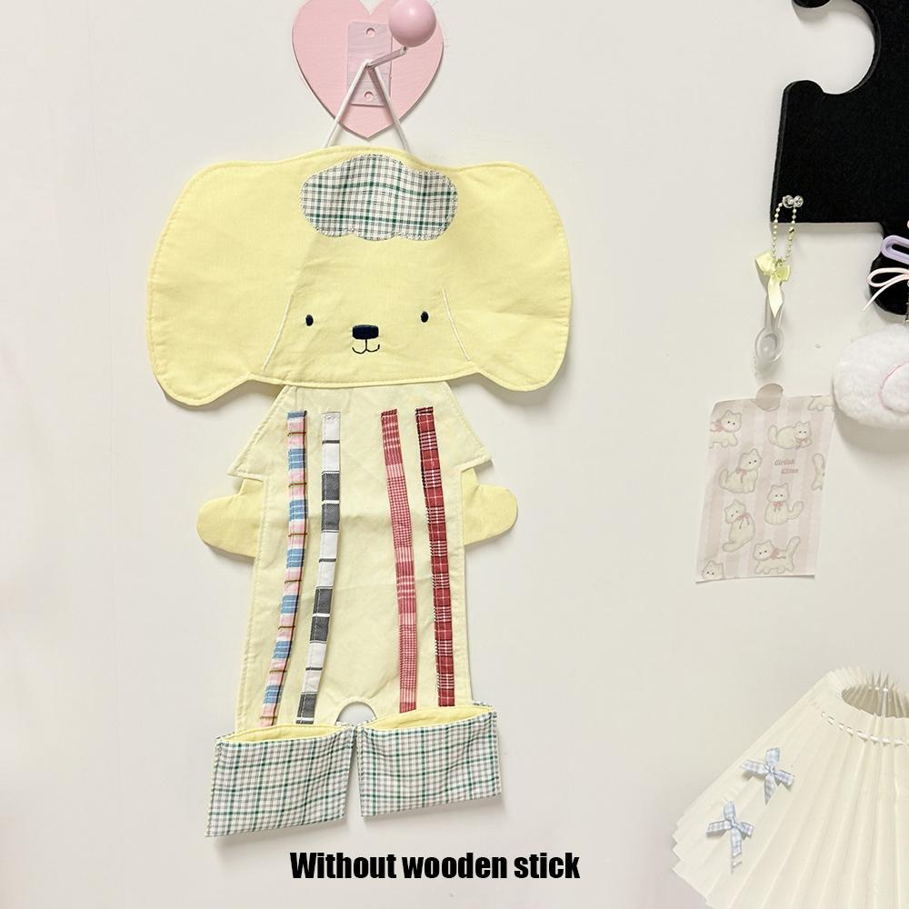 Pink Strawberry Storage Hanging Bag Cute Cartoon Dog Storage Bag Wall Bedside Bed Hanging Multifunctional Storage Bag Home Decor 3480₽