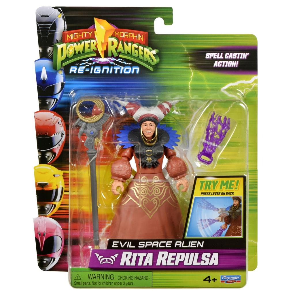 Playmates Toys Mighty Morphin Power Rangers Rita Repulsa Basic Figure