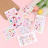 3D Gem Acrylic Crystal Stickers Diy Phone Album Decoration Self Adhesive Jewel Crafts Sparkly Rhinestone Stickers Girls Gifts