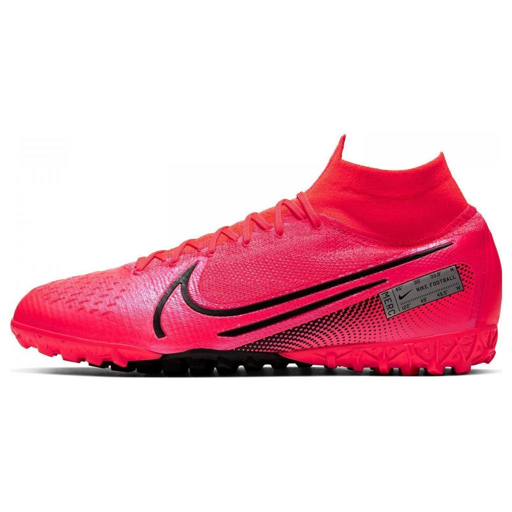 Nike Mercurial Superfly 7 Elite TF Soccer Shoes Men sneaker Red Black AT7981-606