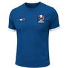 Men's Casual Crew Neck Short Sleeve Pullover T-Shirt Football Fan Jersey World Cup Supporter Top France Design