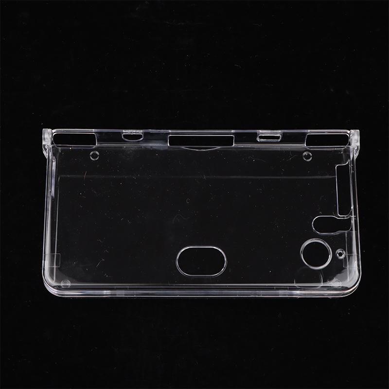 1Pc Plastic Transparent Crystal Shell Skin Case Cover For Ndsl/Ndsi/Ndsi Xl Console With Screen Protective Film