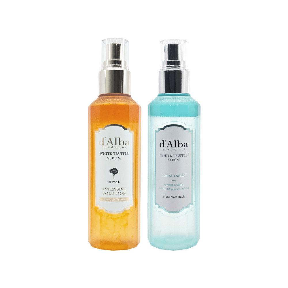 d Alba White Truffle Royal Serum 160ml + Marine Serum 160ml d Alba Royal Serum 160ml + Aqua Marine 160ml