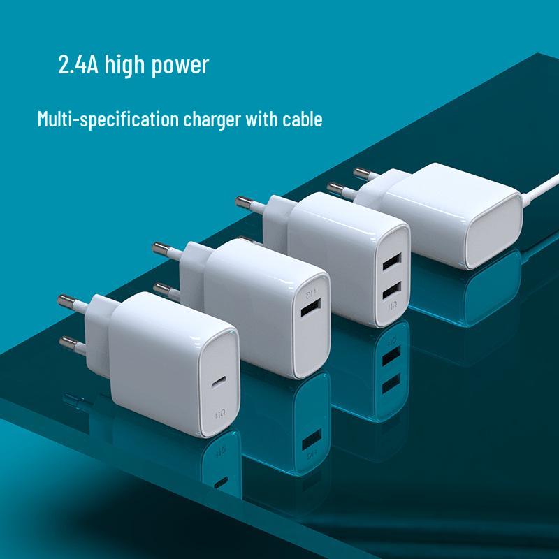 5V2A/2.4A Single C Port Charger, European KC/KCC Certified, Smart Home Adapter