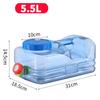 10L/15L Outdoor Water Bucket Food Grade with Faucet Driving Water Tank Container Water Storage Bucket for Picnic Travel Driving