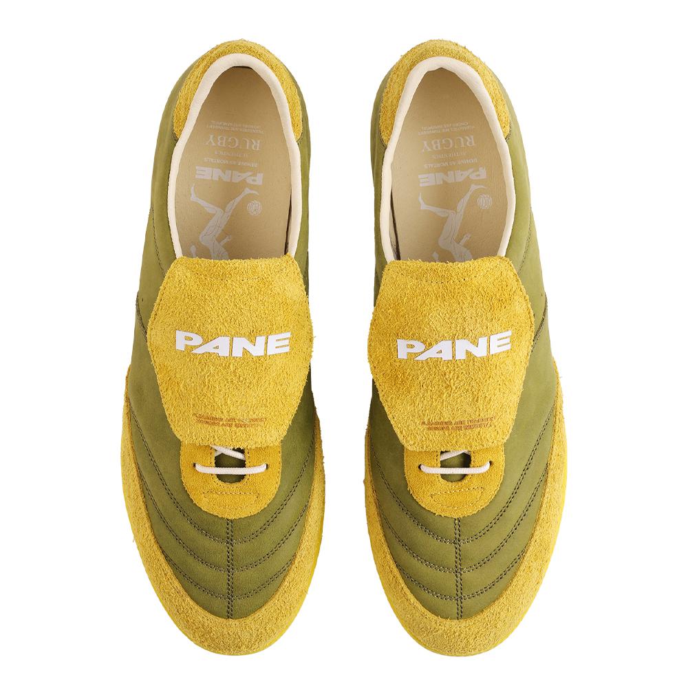 PANE Rugby Model CAMP ANTICO Campsite Slip Resistant Abrasion Resistant Low top Casual Shoes Unisex Green PN5234GRN20B