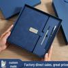 Customized Business Notebook Gift Set with Logo - Premium Cross Diary for Enterprise Office
