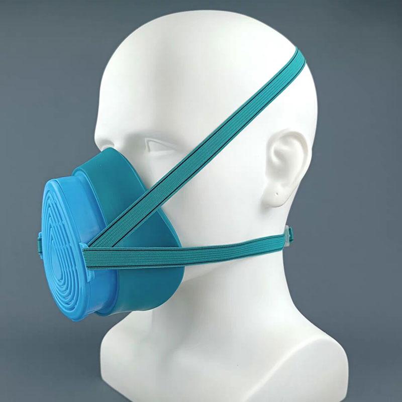 A Reusable Half-mask Filter for Respirators Gas Masks Used in Spraying and Construction Work To Prevent Dust Smoke and Chemicals