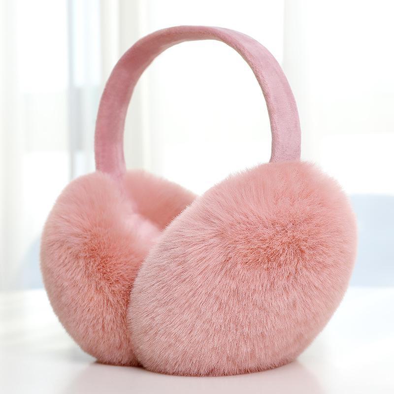 "Unisex Foldable Winter Earmuffs with Detachable Memory Headband"