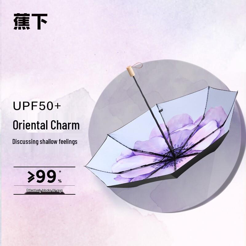 Beneunder Double-Layer UV Protection Folding Umbrella