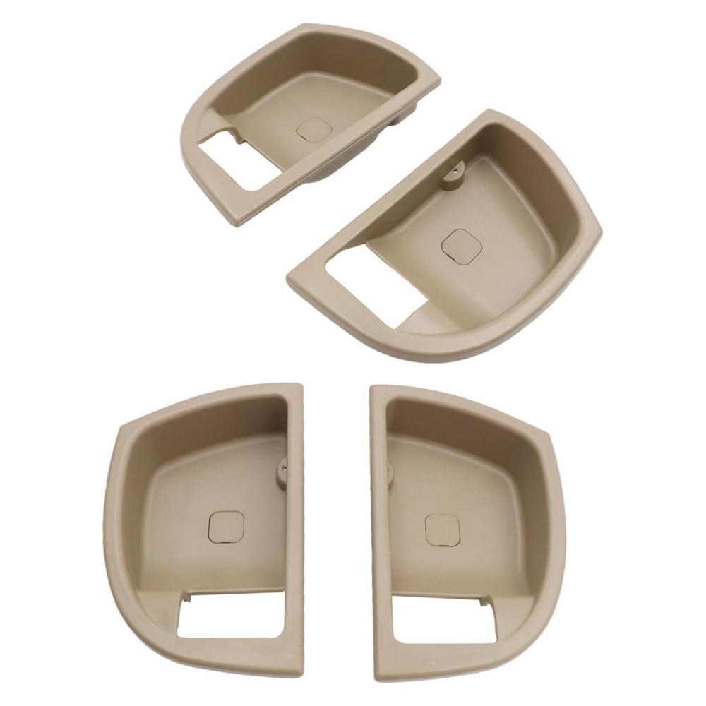 Inside Door Handle Trim Cover Beige 4pcs for Hyundai Santa Fe 2007-2012