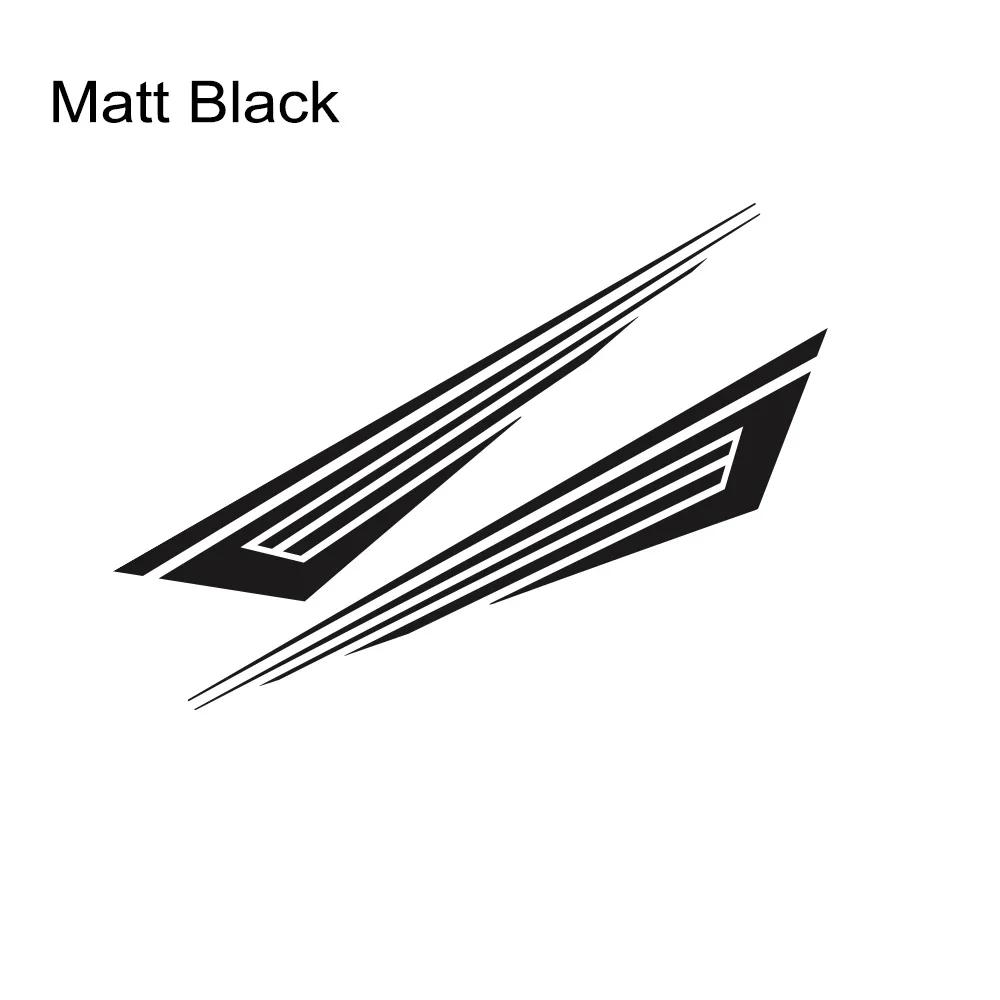 2PCS Car Door Side Stickers For Tesla Model Y PVC Vinyl Decals Waterproof Auto Body Styling DIY Decoration Stickers Accessories