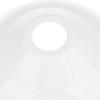 245Mm Opening White Pp Plastic Lamp Shades With Bowl Pattern For E27 Torchiere Lamp Cover Replacement Lighting Accessory