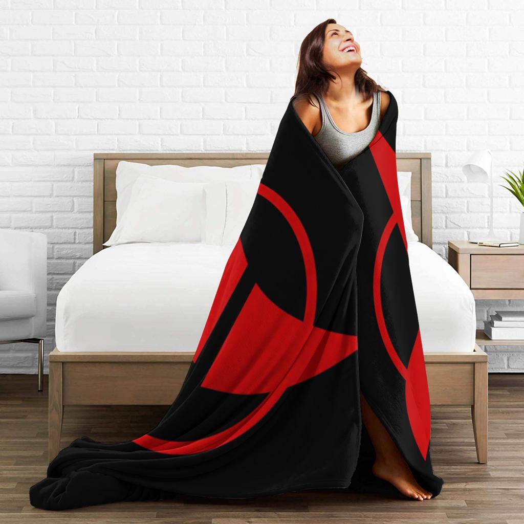 Stars Treks Klingon Empire Blanket Soft Aesthetic Plush Bedding Throws For Bedroom Camping Flannel Bedspread Bed Cover
