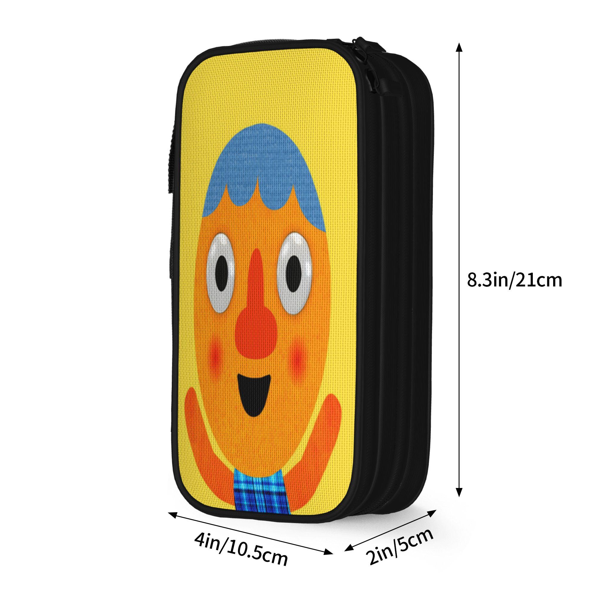 Moi! Trousse à Crayons Noodle & Pals Double Couche Grande Capacité Fournitures Scolaires Enfants Étui à Crayons Cadeaux Parfaits (as the picture,M)