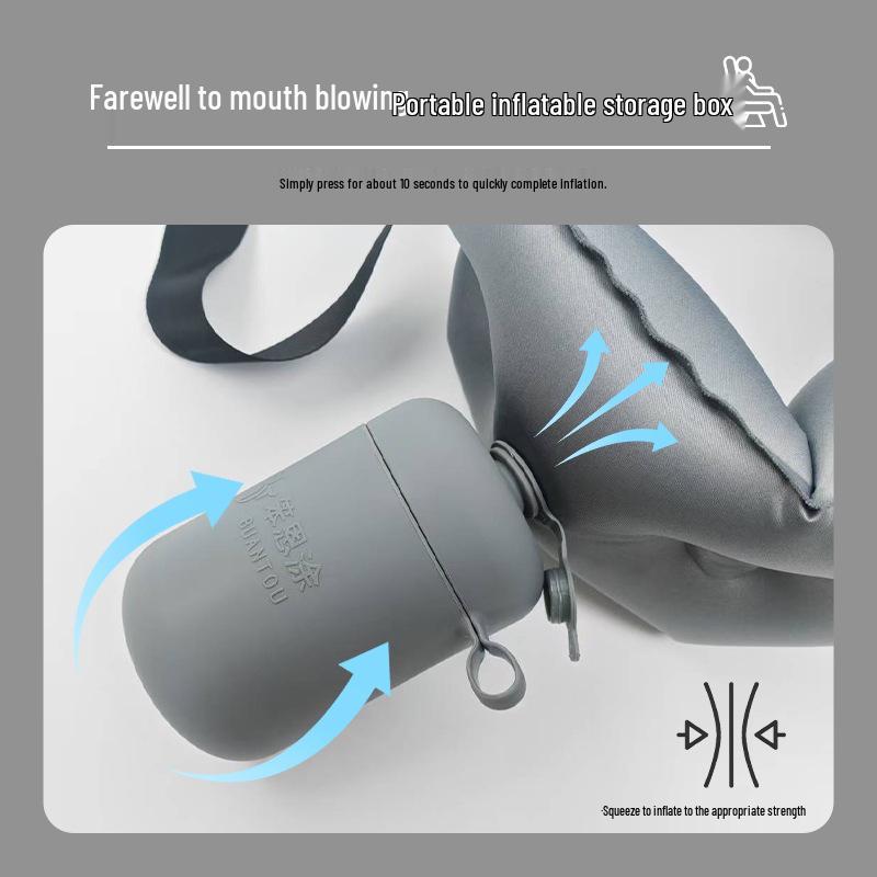 Versatile TPU Inflatable Travel Pillow - Lightweight, Portable & Multi-Purpose