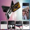 M-Morat Band Phone Case For Samsung Z Flip 6 7 5G Galaxy Z Flip 5 4 3 5G Cases Shockproof Hard Cover TPU