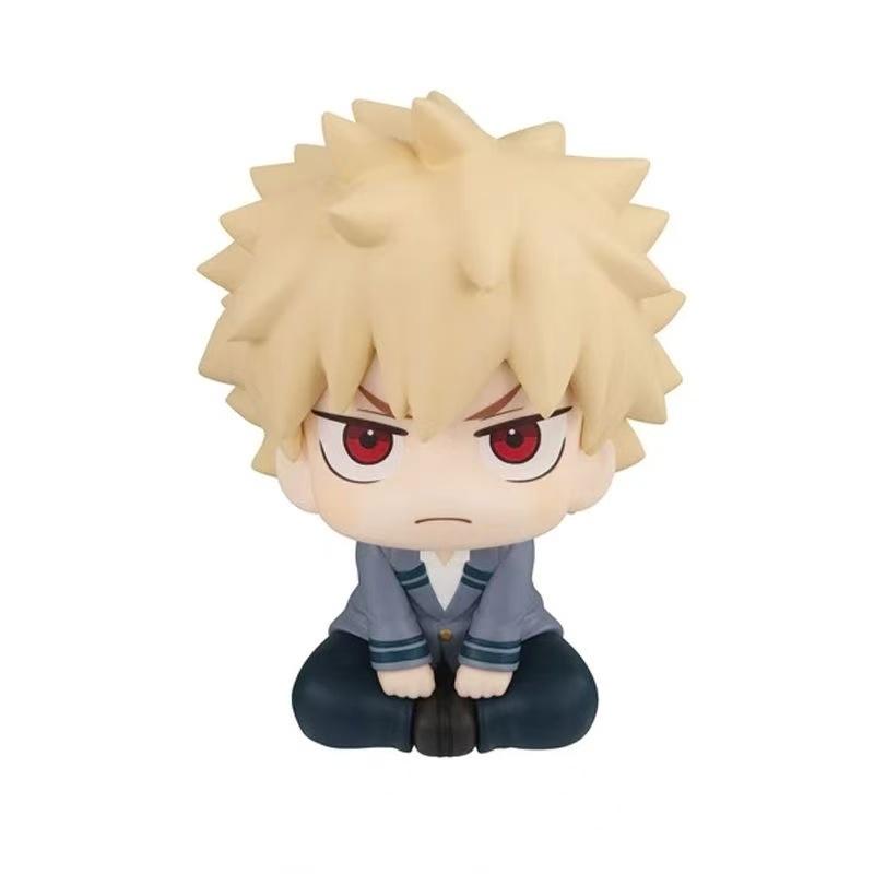 New Anime Model My Hero Academia Midoriya Izuku Bakugou Katsuki Shouto Todoroki Model Ornaments Model PVC Toy For Kids Gifts