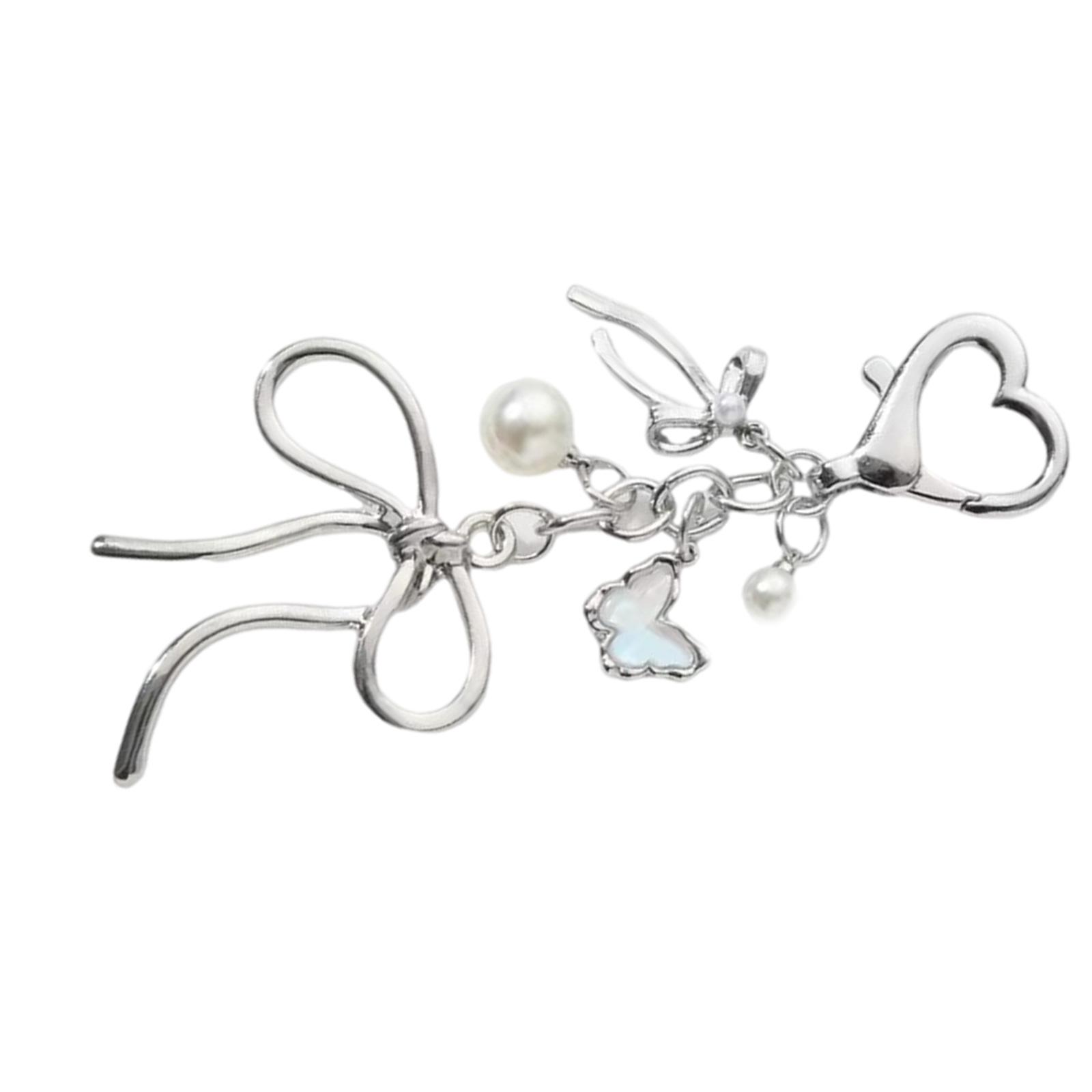 

Прекрасный кулон-брелок для школьного рюкзака в виде бантика, Шикарный милый мультяшный шарм в форме сердечка для мальчиков и девочек, Коллекционное искусство 2