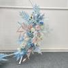 Champagne Matrimonio Fiori Artificiali Fila Feste Centrotavola Arco Decorazione Parete Finestra Sfondo Disponi Oggetti di Scena Foglia Appesa Floreale