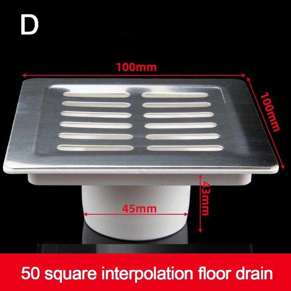 Anti-blocking Balcony Drainage Cover NEW Outdoor Rain Pipe Cap  Drainage Plumbing Fitting