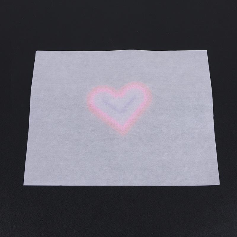 Pogrubiony papier do puzzli do hot stampingu DIY dla dzieci - Akcesoria Biały Fasola