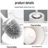 Multifunctional Soft-Bristle Toilet Brush with Long Handle & Base