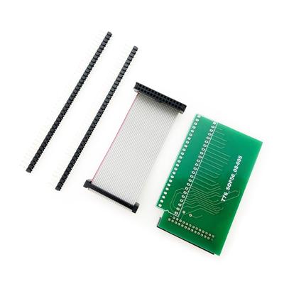 SSOP56 Adapter Socket 0.8mm Pitches SOP56 08-005 SSOP56 Adapter Board Replacement For T76 Chip Programming Testing